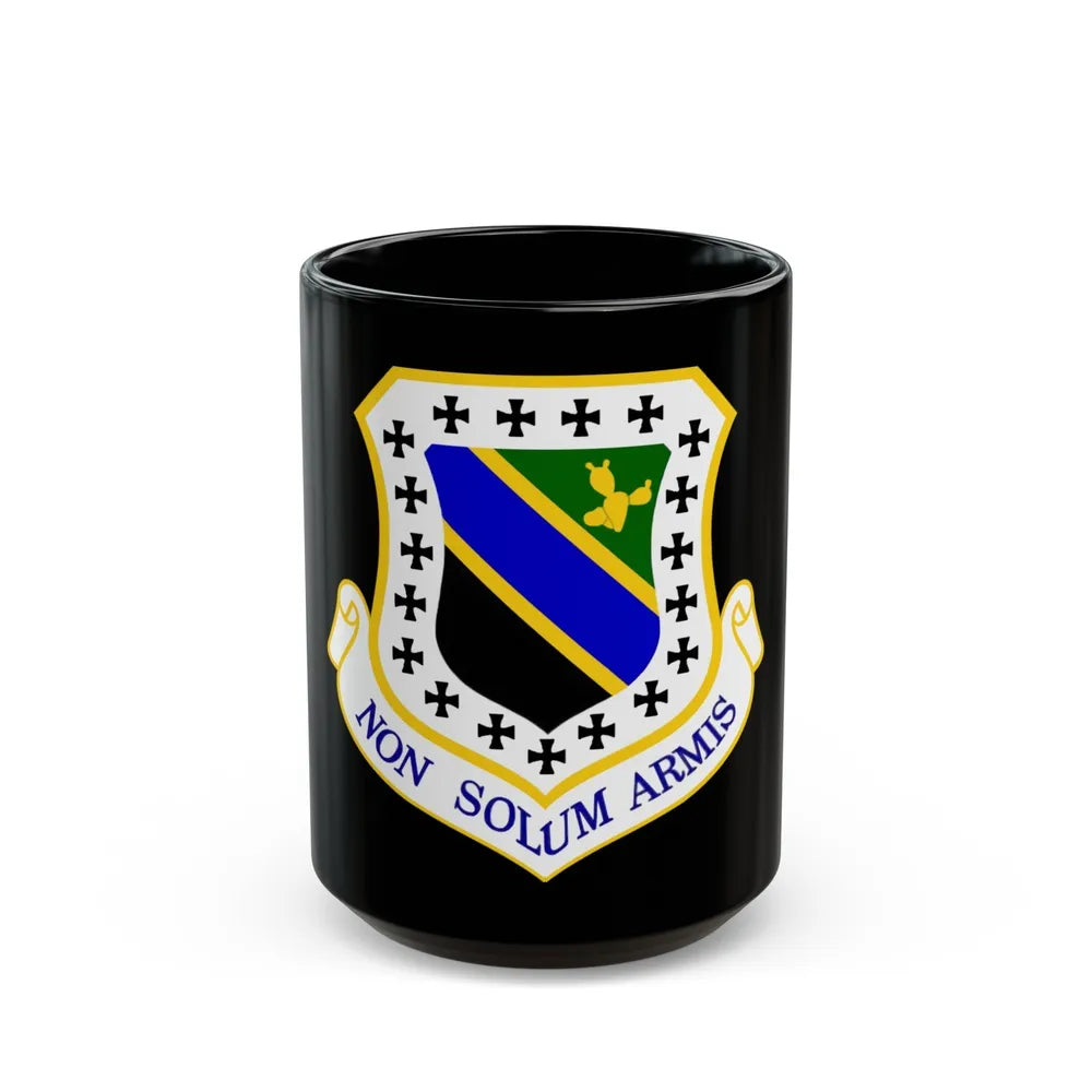 3d Wing (U.S. Air Force) Black Coffee Mug-11oz-Go Mug Yourself