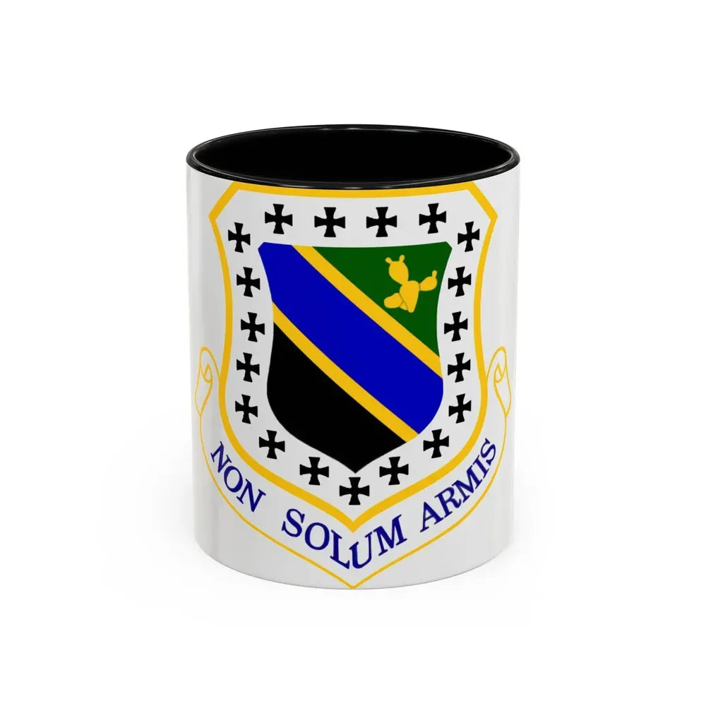 3d Wing (U.S. Air Force) Accent Coffee Mug 11oz Black - Go Mug Yourself