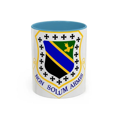 3d Wing (U.S. Air Force) Accent Coffee Mug 11oz Light Blue - Go Mug Yourself