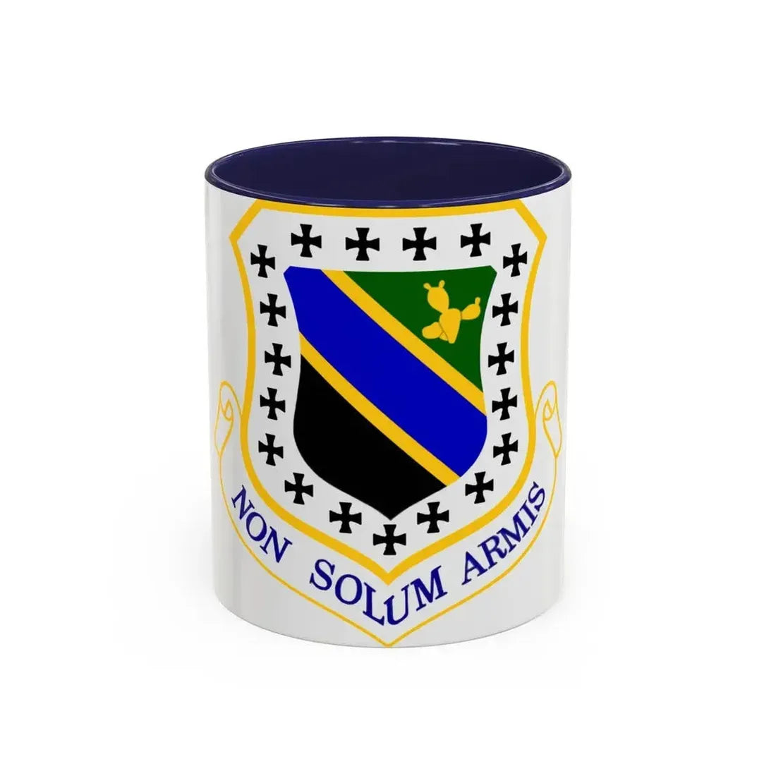 3d Wing (U.S. Air Force) Accent Coffee Mug 11oz Navy - Go Mug Yourself