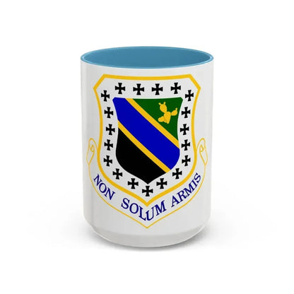 3d Wing (U.S. Air Force) Accent Coffee Mug 15oz Light Blue - Go Mug Yourself