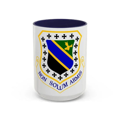 3d Wing (U.S. Air Force) Accent Coffee Mug 15oz Navy - Go Mug Yourself