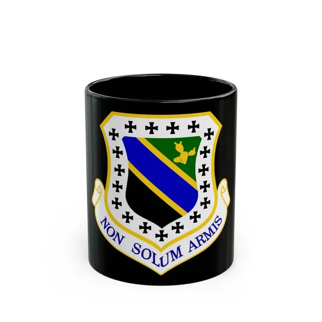 3d Wing (U.S. Air Force) Black Coffee Mug - Go Mug Yourself