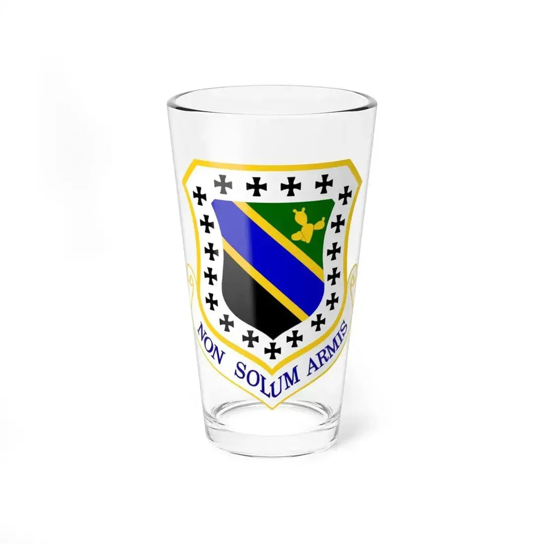 3d Wing (U.S. Air Force) Pint Glass 16oz 16oz - Go Mug Yourself