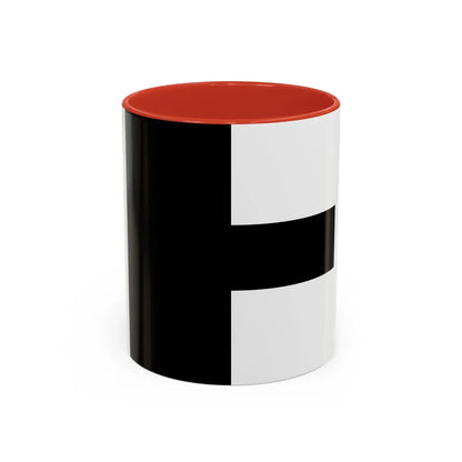 Flag of Aarwangen Switzerland - Accent Coffee Mug-11oz-Red-Go Mug Yourself