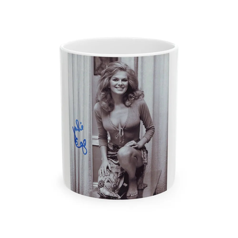 Julie Ege #194 (Vintage Female Icon) White Coffee Mug-11oz-Go Mug Yourself