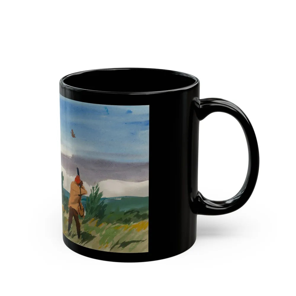 Country Life (3) - Black Coffee Mug-Go Mug Yourself