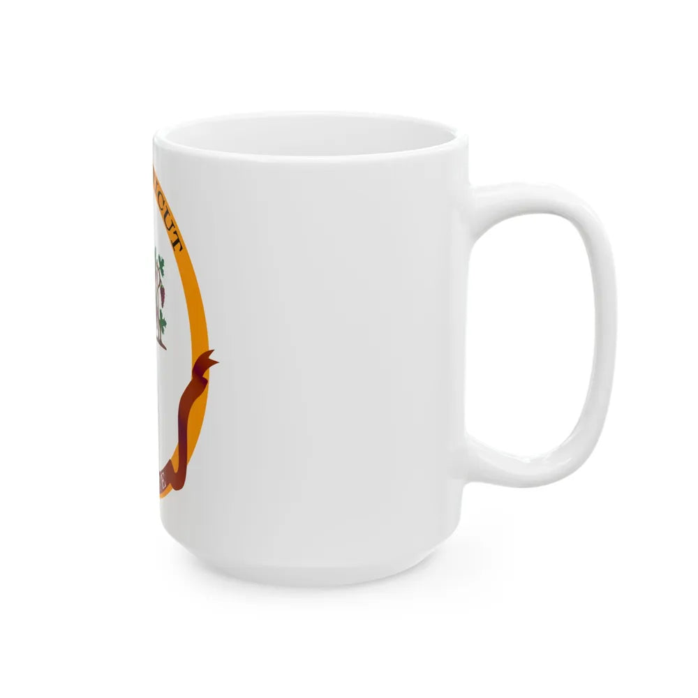 Senate of Connecticut - White Coffee Mug-Go Mug Yourself