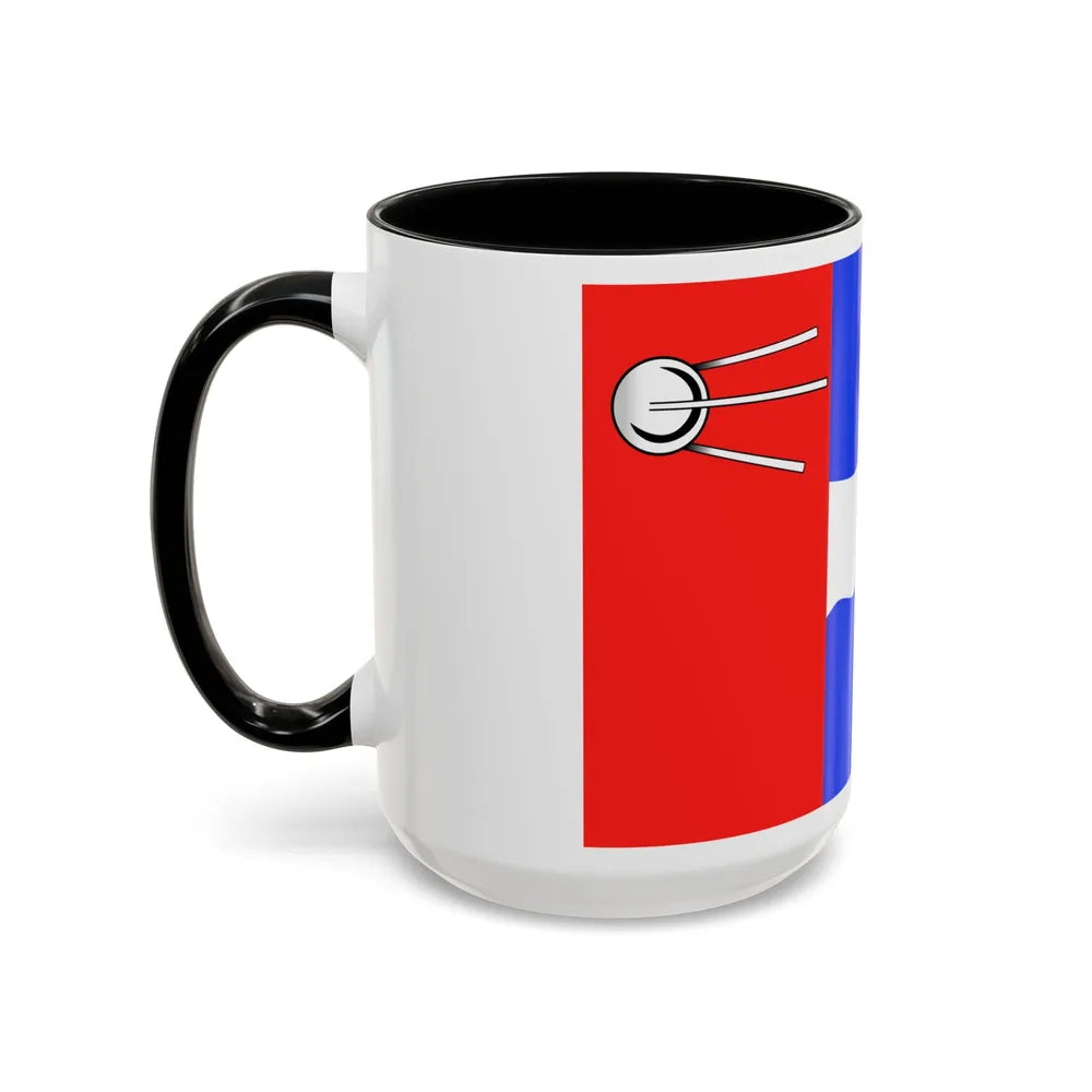 Flag of Kaluga Russia - Accent Coffee Mug-Go Mug Yourself