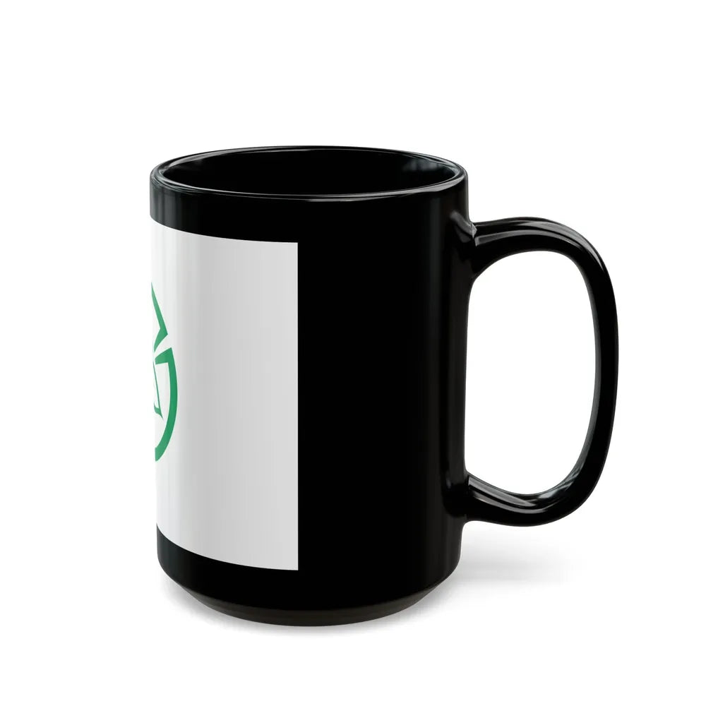 Flag of Tokorozawa Saitama Japan - Black Coffee Mug-Go Mug Yourself