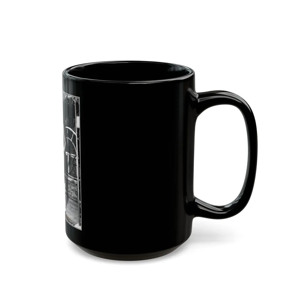 Julie Ege #91 (Vintage Female Icon) Black Coffee Mug-Go Mug Yourself