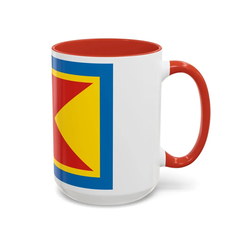 Flag of Frombork Poland - Accent Coffee Mug-Go Mug Yourself