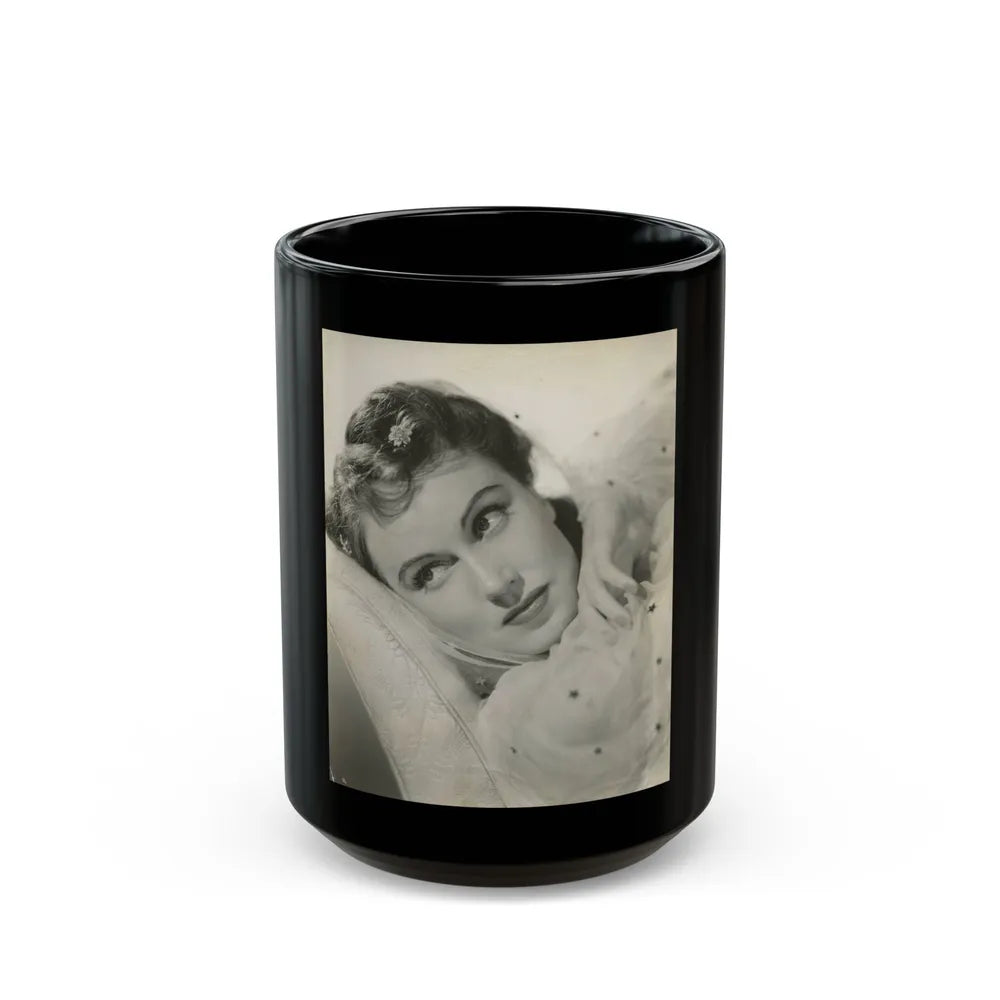 Fay Wray #191 (Vintage Female Icon) Black Coffee Mug-15oz-Go Mug Yourself