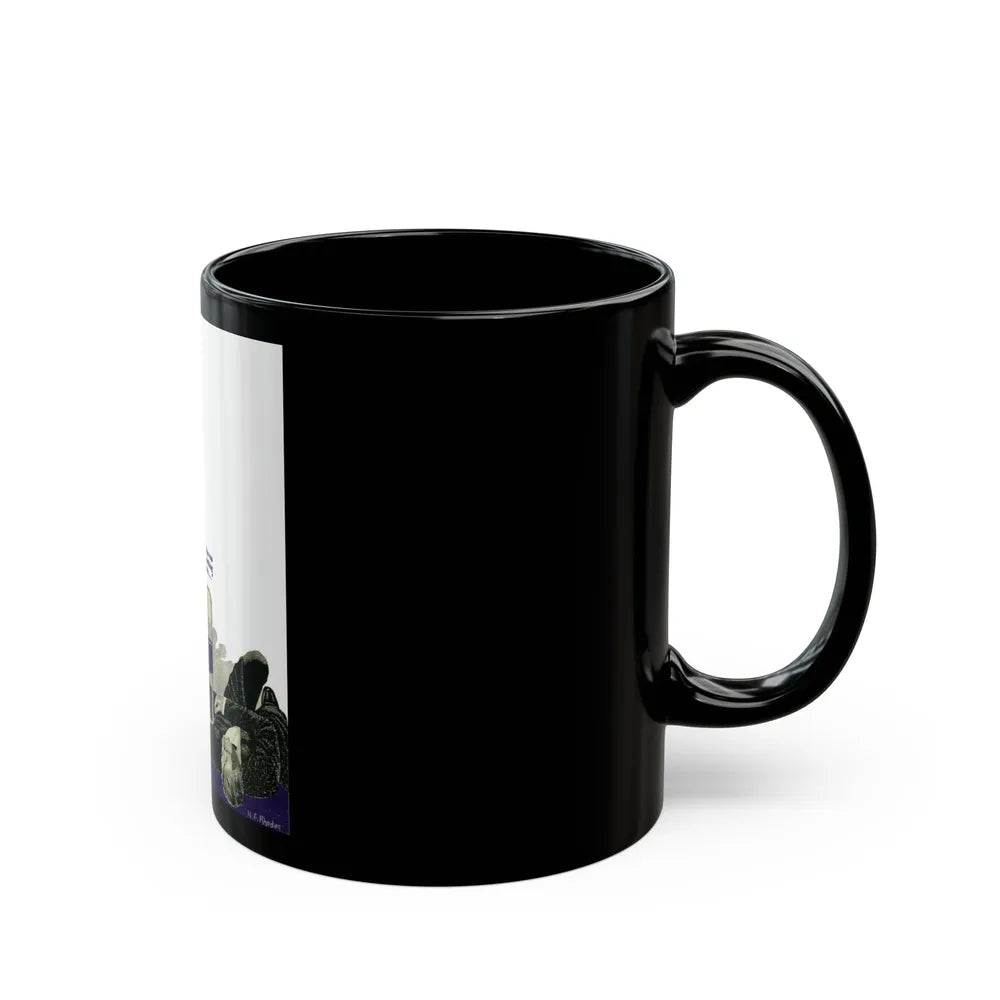 Death of a Rich Australian (2), The Australian Journal, July 1, 1937 - Black Coffee Mug-Go Mug Yourself