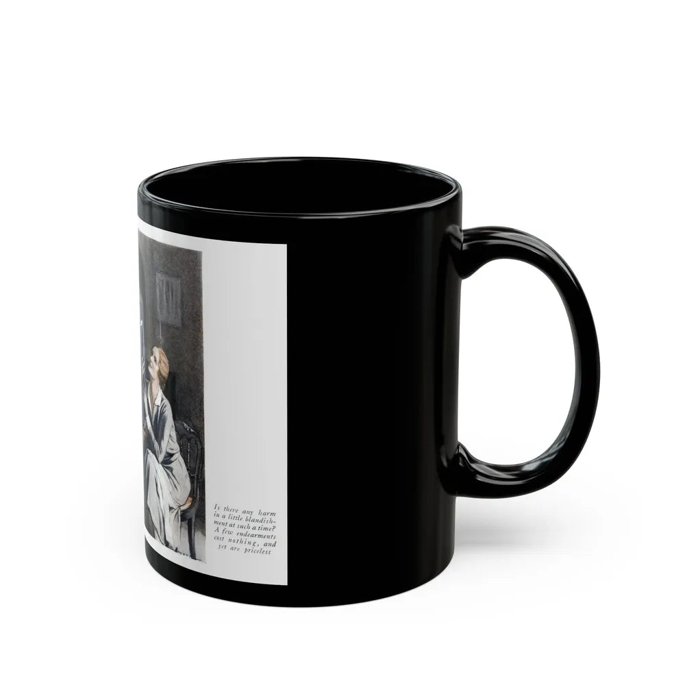 Courage On Request, McCall's magazine, February 1932 - Black Coffee Mug-Go Mug Yourself