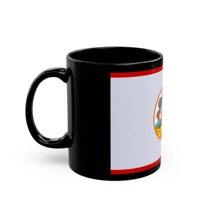 Flag of Mokdahan Province Thailand - Black Coffee Mug-Go Mug Yourself