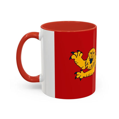 Flag of Aquitaine France - Accent Coffee Mug-Go Mug Yourself