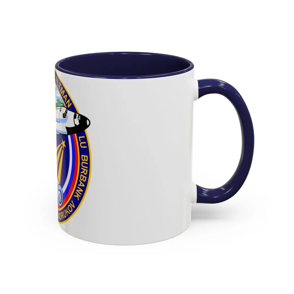 STS 106 (NASA) Accent Coffee Mug-Go Mug Yourself