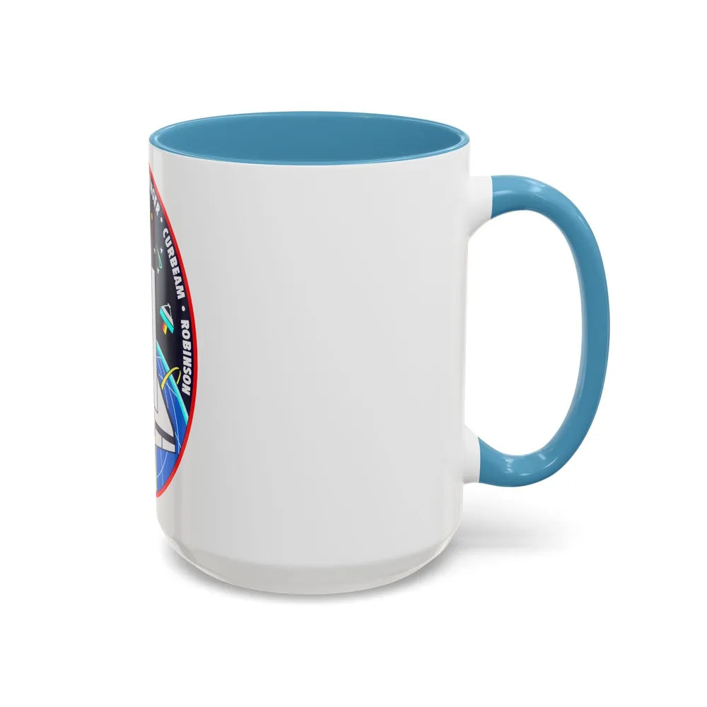 STS 85 (NASA) Accent Coffee Mug-Go Mug Yourself