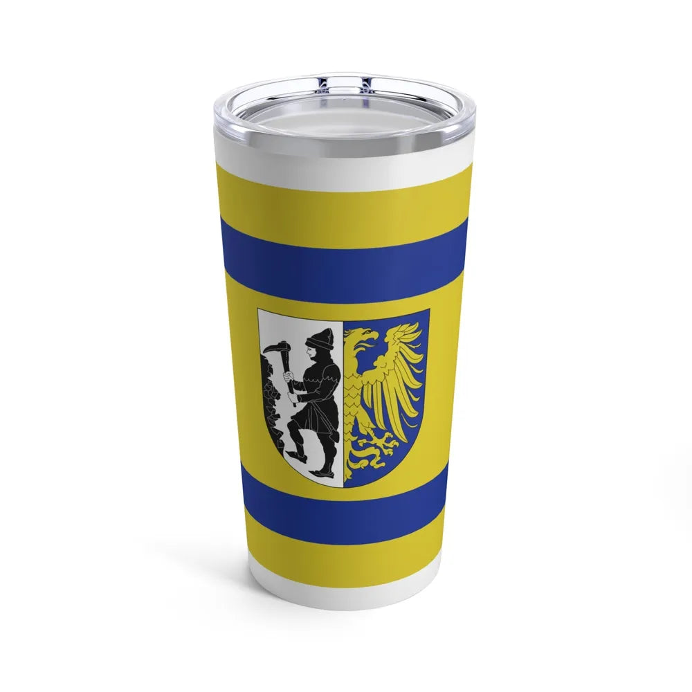 Flag of Bytom Poland - Tumbler 20oz-20oz-Go Mug Yourself