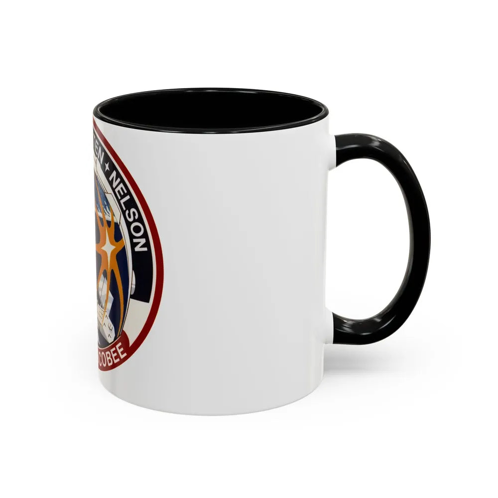 STS 41 C (NASA) Accent Coffee Mug-Go Mug Yourself