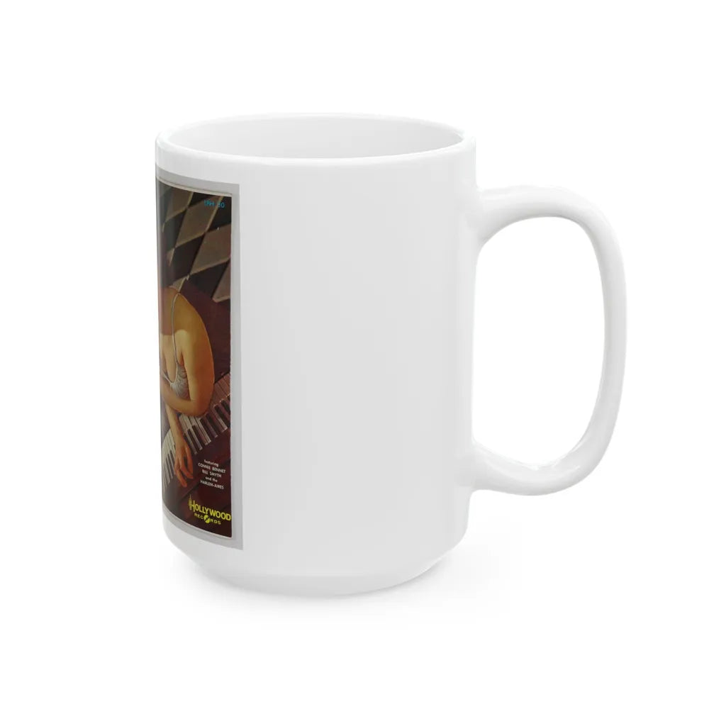 Julie Newmar #465 (Vintage Female Icon) White Coffee Mug-Go Mug Yourself