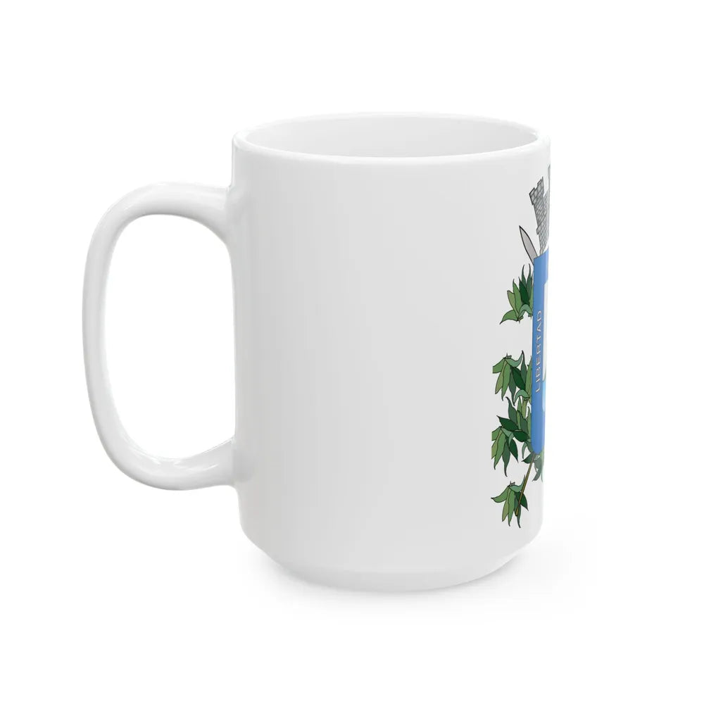 Coat of arms of Montevideo Department - White Coffee Mug-Go Mug Yourself