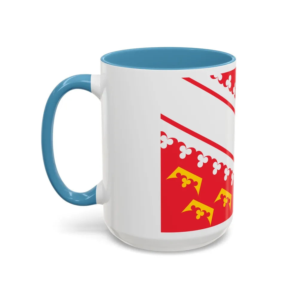 Flag of Alsace France - Accent Coffee Mug-Go Mug Yourself