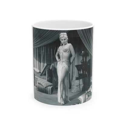 Kim Novak #192 (Vintage Female Icon) White Coffee Mug-11oz-Go Mug Yourself