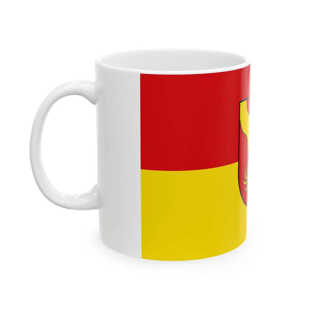 Flag of Warendorf Germany - White Coffee Mug-Go Mug Yourself