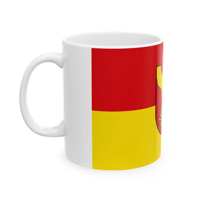 Flag of Warendorf Germany - White Coffee Mug-Go Mug Yourself