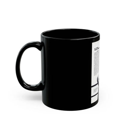 Dawn Richard #44 - Adam Mag. '58 - Inside Cover 1 (Vintage Female Icon) Black Coffee Mug-Go Mug Yourself