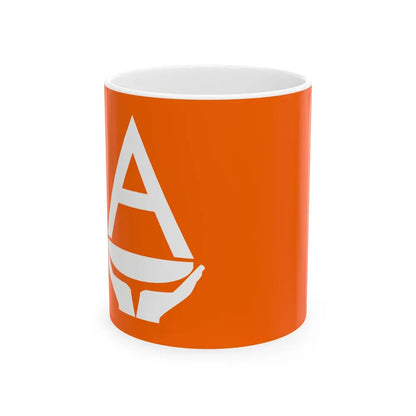 Proposed flag of Antarctica Whitney Smith - White Coffee Mug-11oz-Go Mug Yourself