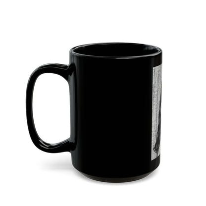 Gila Golan #96 (Vintage Female Icon) Black Coffee Mug-Go Mug Yourself