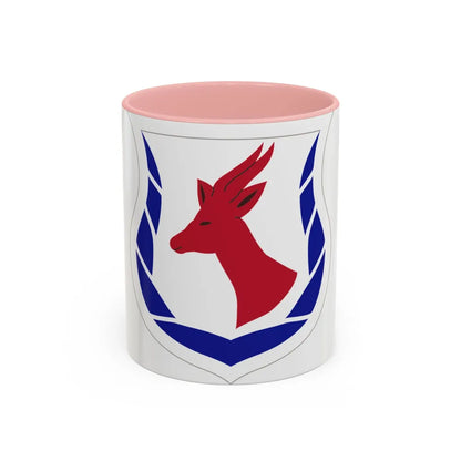 Kagnew StationEast Africa (U.S. Army) Accent Coffee Mug-11oz-Pink-Go Mug Yourself