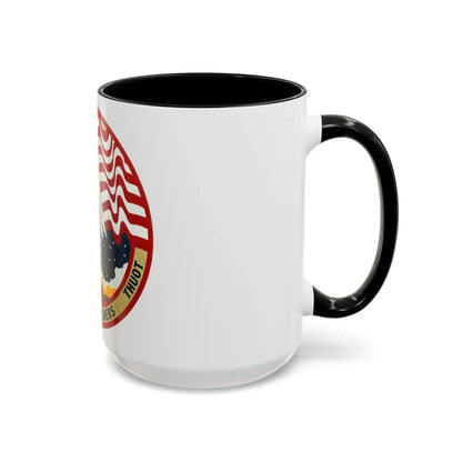 STS 36 (NASA) Accent Coffee Mug-Go Mug Yourself