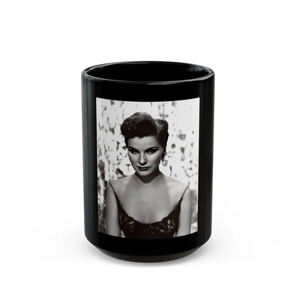 Debra Paget #48 1 (Vintage Female Icon) Black Coffee Mug-15oz-Go Mug Yourself