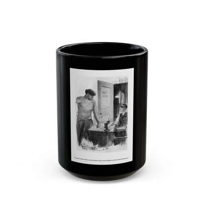 Esquire 1934-01 p032 - Black Coffee Mug-15oz-Go Mug Yourself