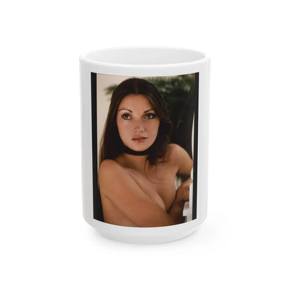 Jane Seymour #27 (Vintage Female Icon) White Coffee Mug-15oz-Go Mug Yourself