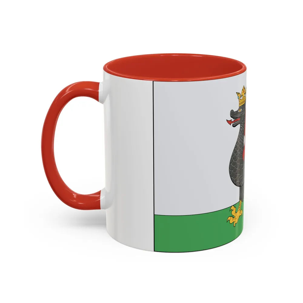 Flag of Kazan Russia - Accent Coffee Mug-Go Mug Yourself