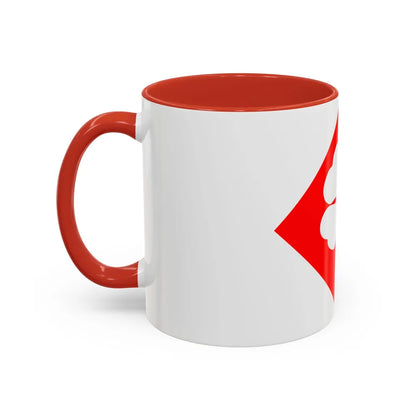 Fourth United States (U.S. Army) Accent Coffee Mug-Go Mug Yourself