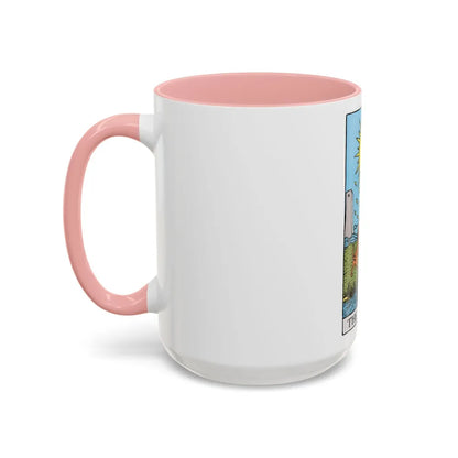 The Moon (Tarot Card) Accent Coffee Mug-Go Mug Yourself