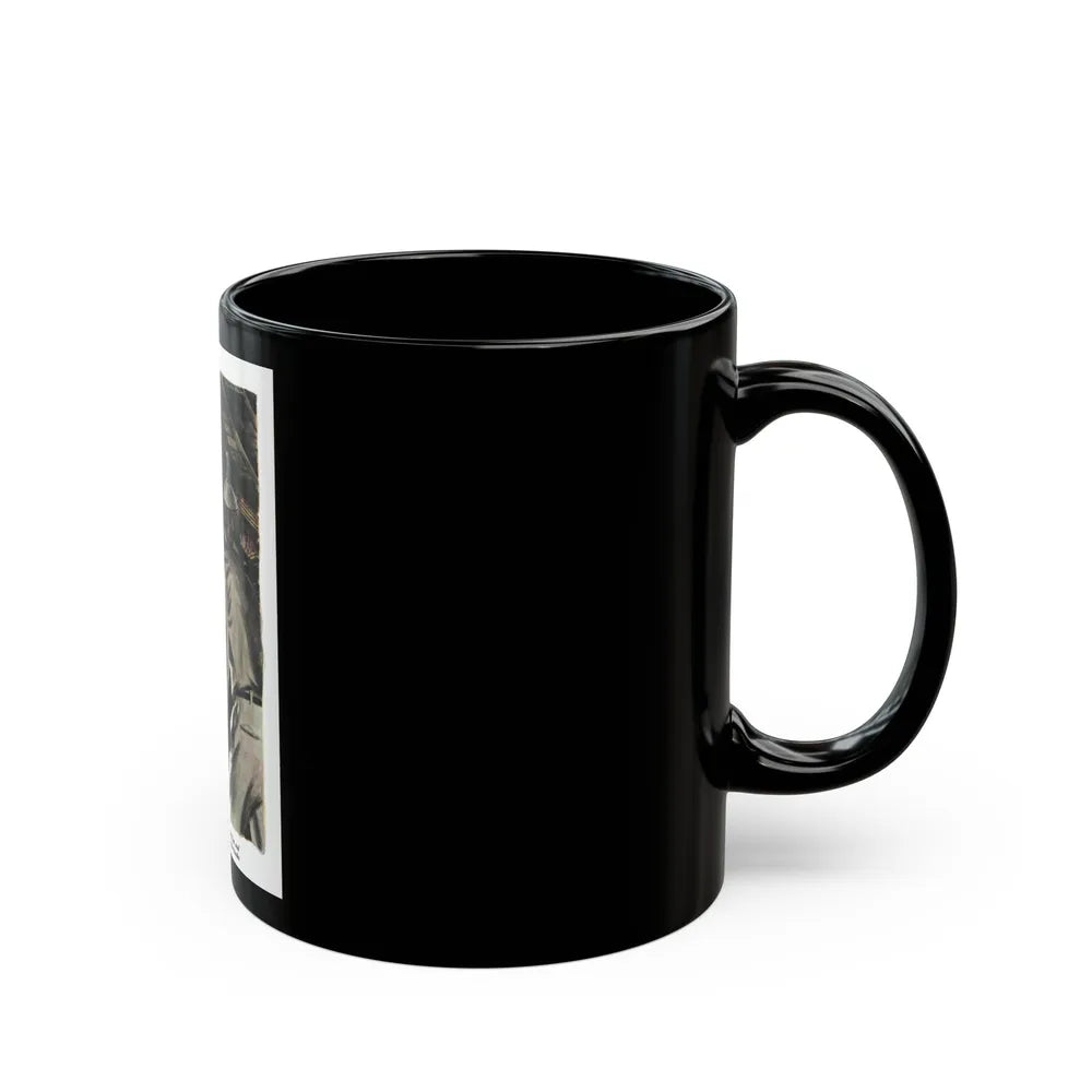 Danger Mansion (3), The American Magazine, December 1937 - Black Coffee Mug-Go Mug Yourself