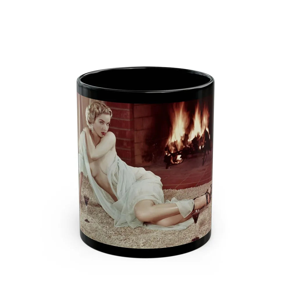 Eve Meyer #05 (Vintage Female Icon) Black Coffee Mug-11oz-Go Mug Yourself