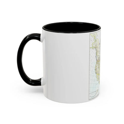 North America (1942) (Map) Accent Coffee Mug-Go Mug Yourself