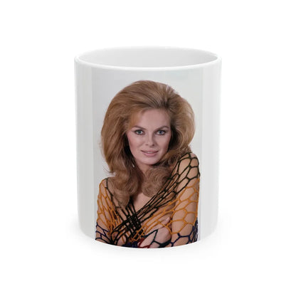 Julie Ege #224 (Vintage Female Icon) White Coffee Mug-11oz-Go Mug Yourself