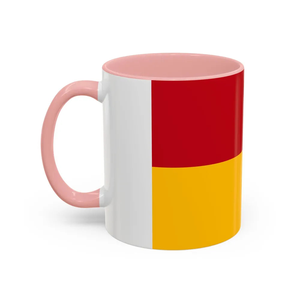 Flag of Cuenca Ecuador - Accent Coffee Mug-Go Mug Yourself