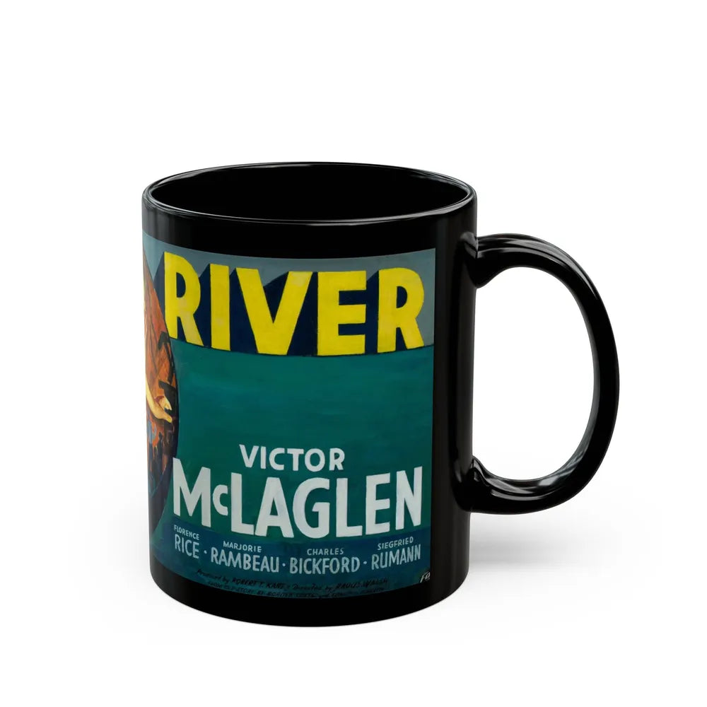 East River, movie poster advertisement - Black Coffee Mug-Go Mug Yourself