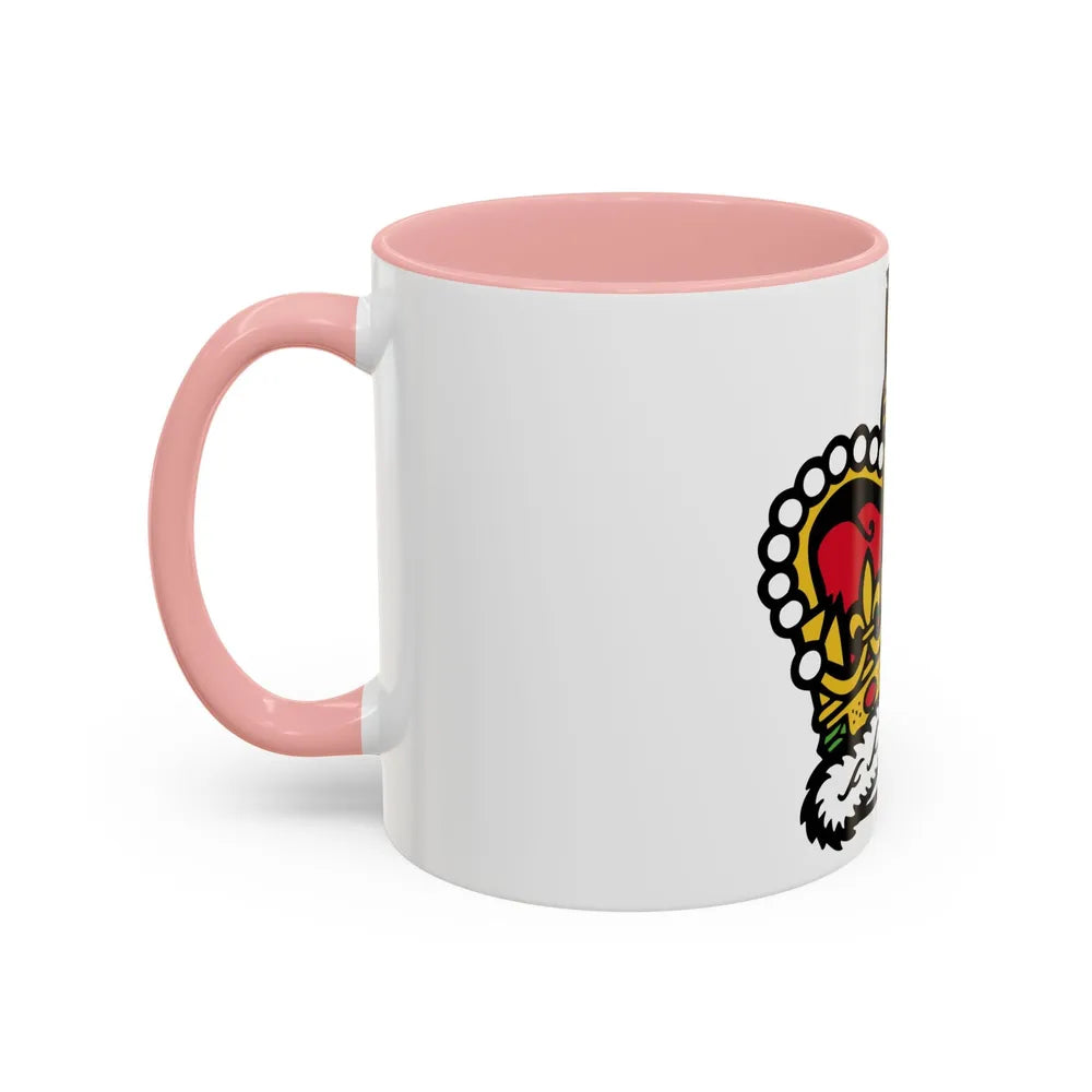 Canadian Crown - Accent Coffee Mug-Go Mug Yourself