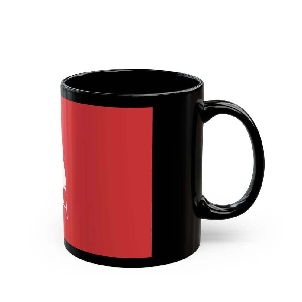 Flag of Horningsea UK - Black Coffee Mug-Go Mug Yourself